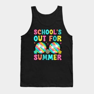 Last Day Of School  Schools Out For Summer Teacher Tank Top